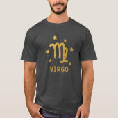 Symbole Virgo Zodiac Astrologie T-shirt (Devant)