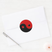 Symbole Yin & Yang Asiatique Stickers Harmonie & B (Enveloppe)