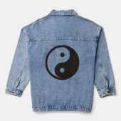 Symbole Yin Yang - conception de tatouage solide (Verso)