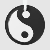 SYMBOLE YIN Yang Foncé et Lumière (dos)