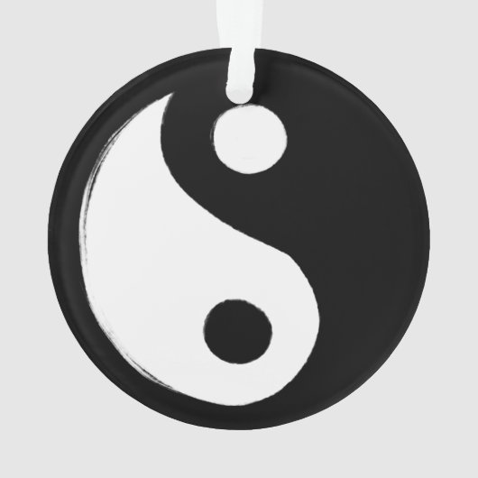 SYMBOLE YIN Yang Foncé et Lumière (dos)