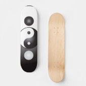 Symbole Yin Yang : Skateboard (Recto)