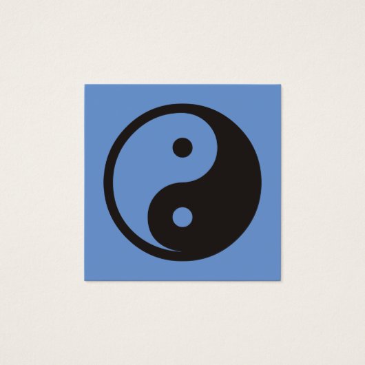 Symbole Yin Yang - tatouage solide (Devant)