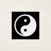 Symbole Yin Yang - tatouage solide design 2 (Devant)