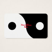 Symbole Yin Yang - tatouage solide design 2 (Dos)