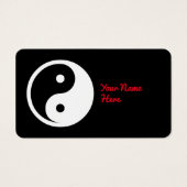 Symbole Yin Yang - tatouage solide design 2 (Devant)