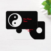 Symbole Yin Yang - tatouage solide design 2 (Bureau)