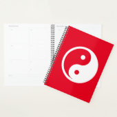 Symbole Yin Yang - tatouage solide design 2 (Devant avec enveloppe)