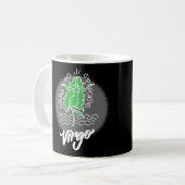 Symbole Zodiac Virgo Café Mug (Devant gauche)