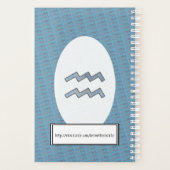 Symbole Zodiaque Aquarius Élément par K Yoncich (Dos)