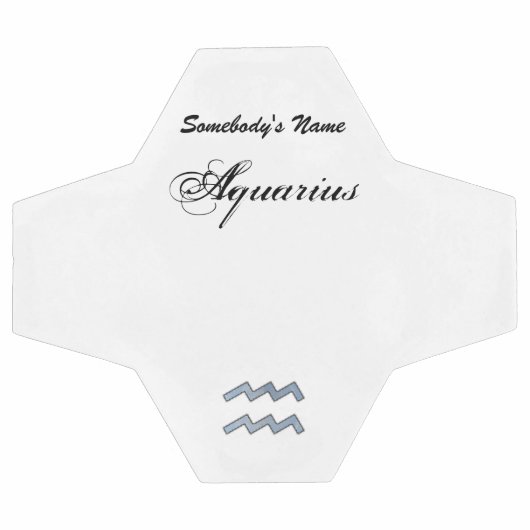 Symbole Zodiaque Aquarius Élément par K Yoncich (Plat)
