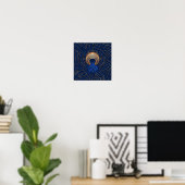 SYMBOLE Zodiaque Aquarius | Impression numérique Z (Bureau à domicile)