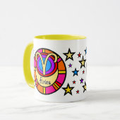 SYMBOLE Zodiaque Aries Mug (Devant gauche)