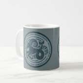 SYMBOLE Zodiaque Capricorne Mug café (Devant gauche)