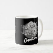 SYMBOLE Zodiaque Capricorne Mug café (Devant droit)