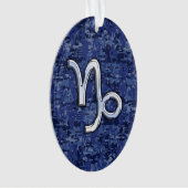 SYMBOLE Zodiaque Capricorne sur Camo numérique ble (devant)