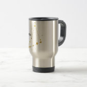 Symbole Zodiaque Capricorne Voyage Café Mug (Devant droit)