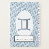 Symbole Zodiaque Gemini Élément par Kenneth Yoncic (Dos)