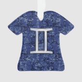 SYMBOLE Zodiaque Gemini moderne Marine Camion numé (devant)