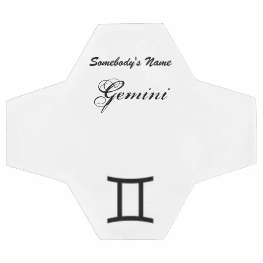 Symbole Zodiaque Gemini Standard par Kenneth Yonci (Plat)