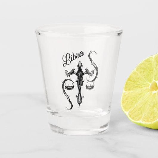 SYMBOLE Zodiaque Libra Verre (Devant)