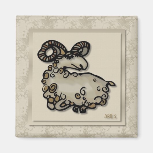 SYMBOLE Zodiaque Magnet (Devant)