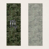 SYMBOLE Zodiaque Scorpio Camion numérique bois (Devant & derrière)