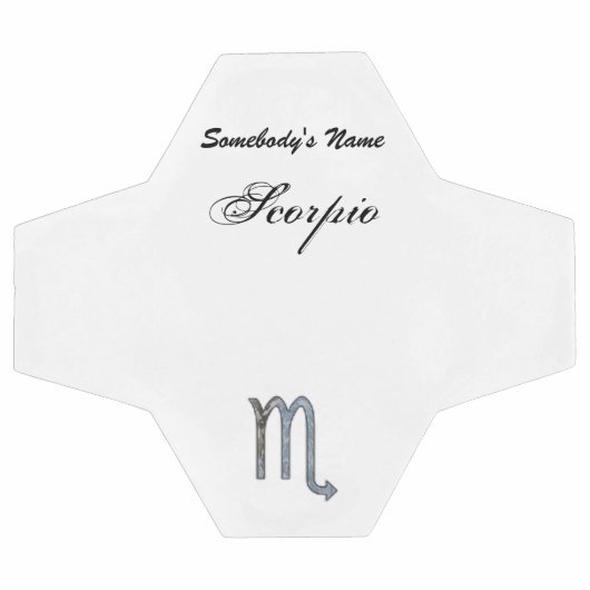 Symbole Zodiaque Scorpio Élément par Kenneth Yonci (Plat)