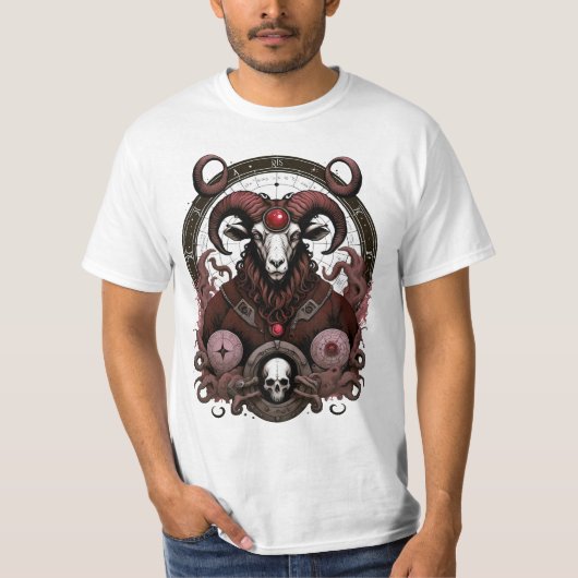 SYMBOLE Zodiaque T-shirt Aries (Devant)