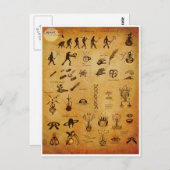 Symbolen2-Briefkaart Briefkaart (Voorkant / Achterkant)