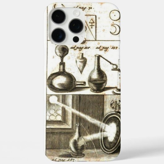 Symbolen en gereedschappen van alchemisten Case-Mate iPhone case (Achterkant)