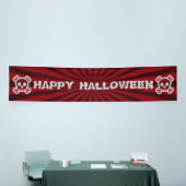 Symbolen - SKULL & BOTTEN + uw ideeën Spandoek (Beurs)