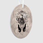 Symbolen van acetaat ornament (voorkant)