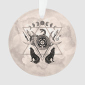 Symbolen van acetaat ornament (voorkant)