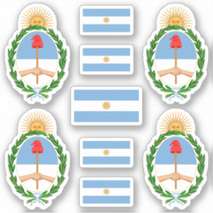 Symbolen van de Argentijnse staat / wapenschild en Sticker