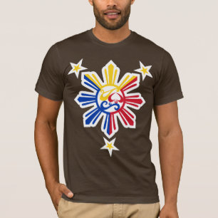 Symbolen van de Filipijnse geschiedenis II - wit T-shirt
