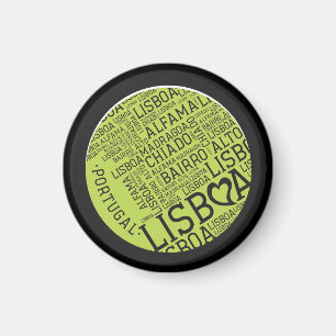 Symbolen van Portugal - Lissabon Lissabon Magneet