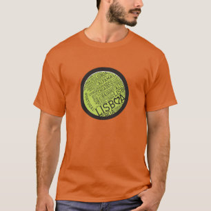 Symbolen van Portugal - Lissabon-Lissabon T-shirt