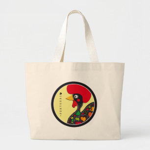 Symbolen van Portugal - Rooster Grote Tote Bag