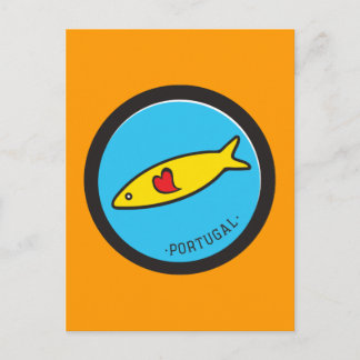 Symbolen van Portugal - Sardine Nr. 02 Briefkaart