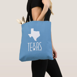 Symbolen van Texas, staat Texas, blauw Draagtas