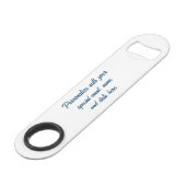 Symbolen van Texas, Staat Texas, marineblauw Speed Flessenopener (Achterkant Gekanteld)