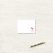 Symbolen van Texas, Texas, roze Post-it® Notes (Op bureau)