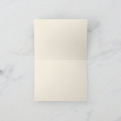 Symbolen van Texas, Texas State, Brown Bedankkaart (Binnen)