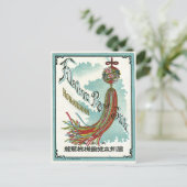 Symbolen voor vrachtwagens Japans zijderoute Briefkaart (Staand voorkant)