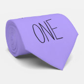 Symbolen - YIN & YANG + uw ideeën Stropdas (Opgerold)