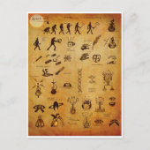 Symboles2 carte postale (Devant)