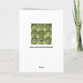 symboles alchimie carte de voeux (Dos)