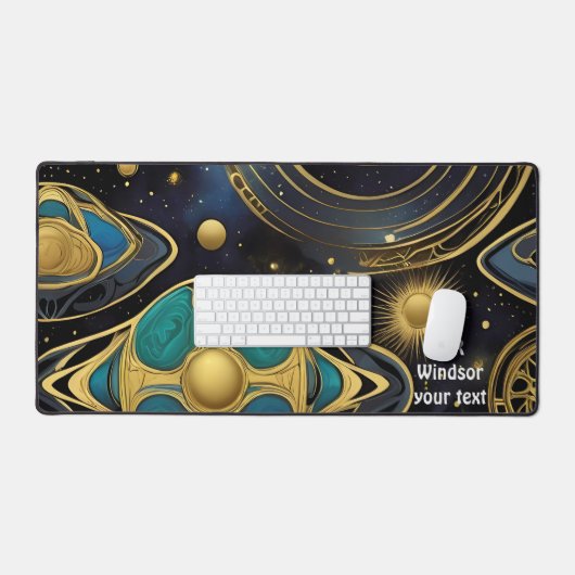 Symboles anciens dans le design abstrait vibrant (Clavier et souris)