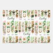 Symboles chanceux, papier d'enveloppement de la Sa (Devant 2)